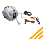 Aparejo Electrico 12v 4082 Kg Rodado Con Control 9 Metros