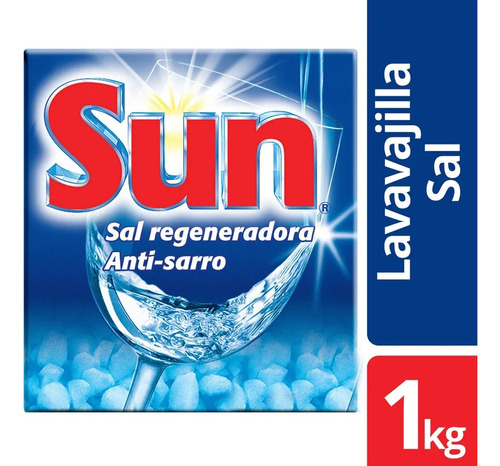 Sun Sal Regeneradora Antisarro Para Lavavajilla X 1 Kg