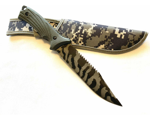 Cuchillo Columbia 918a Acu Camo Con Funda