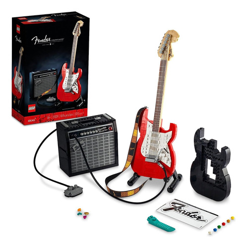 Lego Guitarra Fender Stratocaster Amplificador Princeton 70s
