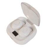 Auriculares Inalambricos Deportivos Ruffo Xg-8 Blanco Bluetooth 5.0 Con Visor De Batería