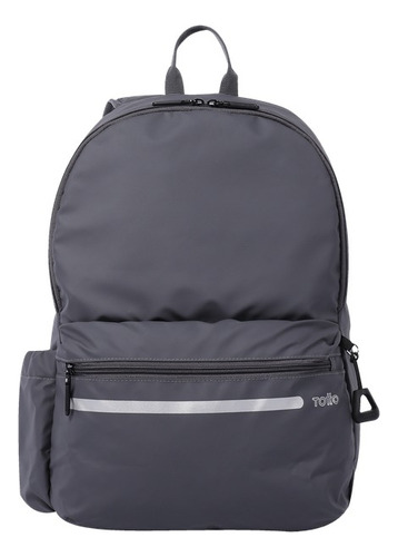 Mochila Hombre Totto Green Code M Gris Titanium