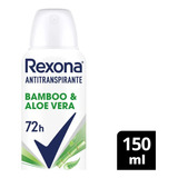 Antitranspirante Fem Rexona Bamboo Aloe Vera 150 Ml