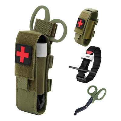 Torniquete Verde Cozii Tacd-Green con Cizalla y Varilla de Ajuste | Envío gratis
