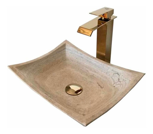 Lavabo Mármol Sink Rectangular Premium 40x30x12 Plus Nuevo!!