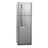 Heladera Frost Free Electrolux Df42 Acero Inoxidable Con Freezer 382l 220v