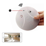 Camara Espia Sensor Detector De Humo Wifi P2p Ip Fullhd Max 32gb Video 24/7 App Android Y iPhone De Gogo