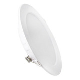 Plafon Led 18w Empotrable Luz Blanca Redondo 10pzs Jwj Blanco