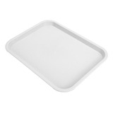 Bandeja De Comida Rápida Pp Rectangular Gruesa Antideslizant