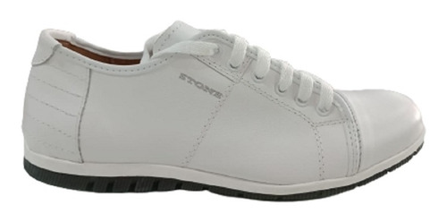 Zapatilla En Cuero Hombre Urbana Stone 1966