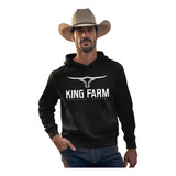 Blusa De Moletom King Farm Rodeio Country Moleton Inverno