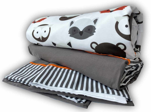 Duvet Cover Infantil Woodland Microfibra Doble