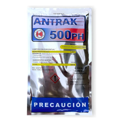 Fungicida Antrak 50 Ph (benomilo) 100 Gramos | MercadoLibre