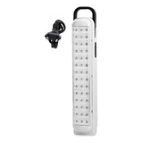 Luminária De Emergência Dp Led-714 Com Bateria Recarregável 3.4 W 100v/240v Branca