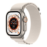 Apple Watch Ultra Gps + Cellular - Caixa De Titânio 49 Mm - Pulseira Loop Alpina Estelar - G
