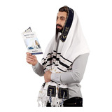 Tallit De Oración De Israel - Talle Xl 180 X 91 Cm