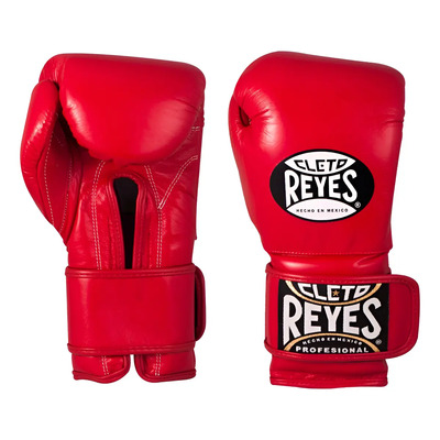 Guantes De Box Entrenamiento Cleto Reyes Cierre De Contacto Color Rojo Talla 16oz | Meses sin interés