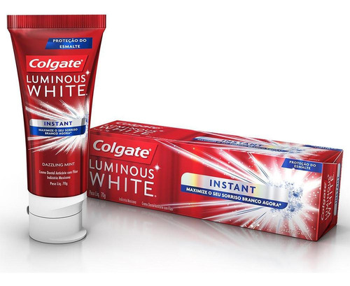 Creme Dental Colgate Luminous White Instant 70g