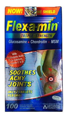 Flex-a-min Glucosamine X 100 Capsulas - L a $1