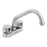 Mezcladora Para Lavabo 4'' Cuello Tubular Compresión 47684