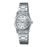 Reloj Casio Ltp_v001d_7b Plateado Mujer
