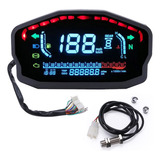 Painel Digital Universal Barato Lcd De Racer Da Motocicletaa