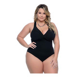 Maiô Plus Size Tamanho Grande Praia Piscina Férias Verão