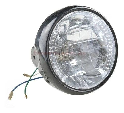 Optica Farol Delantero Honda Cg Titan 150 Led Faro Alta Baja