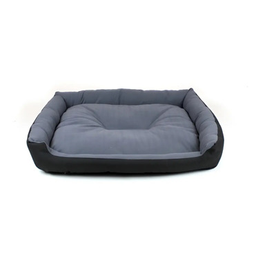 Cama Grande Pets Apparel Ctc27 Colchoneta Negro\u002Fgris | Meses sin interés