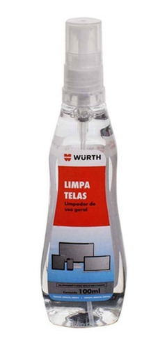 Limpa Telas 100ml Pc Celular Notebook Wurth 0890150201