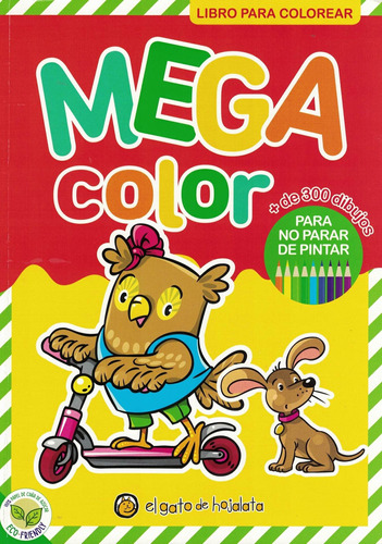 Mega Color Libro Para Pintar 2
