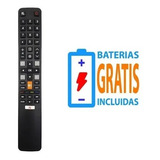 Control Remoto Compatible Con Tcl Pantalla Netflix Tv Gd-500