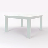 Mesa Inmacol Cuadrada 130x130 Corpus Blanco 355-5