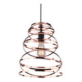 Lustre Pendente Taschibra Aramado Atmosfera Cobre E27 Bivolt