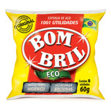 Lã De Aço Bombril Com 8 Unidades Original Lava Louças 