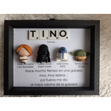 Cuadro Personalizado Star Wars (4 Figuras) - Vakiitaarte