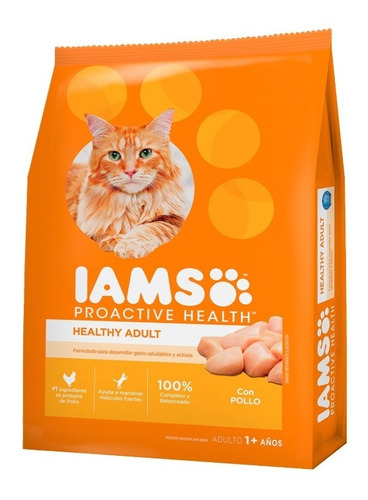 Alimento Balanceado Iams Gato Adulto 3 Kg Premium