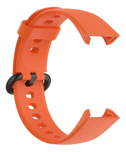 Correa De Caucho De Silicona Para Xiaomi Redmi Mi Watch 2 Lite - Color Naranja