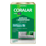 Tinta Coral Coralar Látex Anti Mofo Parede Interna 18 Litros Cor Branco