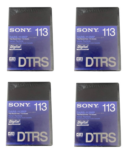 Paquete De 4 Cassettes Original Sony 8mm 5gb 