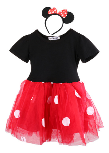 Vestido Rojo Rojo 70 Uk Plug Para Niños De Manga Corta A La