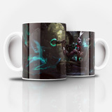 Tazón Taza Personalizada Ekko League Of Legends (skins)