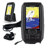 Sonar Gps Garmin Striker 4 Plus C/ Transducer Lançamento!