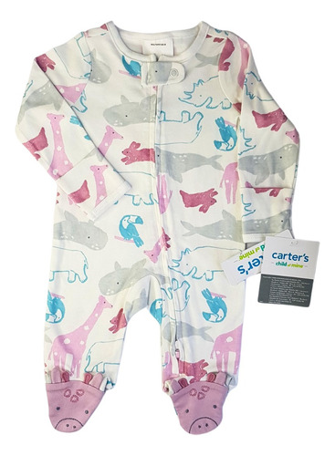 Macacão Pijama Carter´s Longo Menina - Carters - Envio 24hs