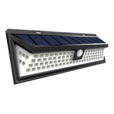 Reflector Luz Exterior Solar Sensor Movimiento Con Control 