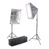 Kit De Iluminacion De Video Kaezi Kit De Estudio Fotografi