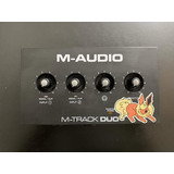 Placa M-audio Track Duo