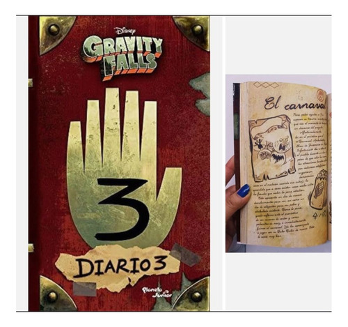 Diario 3 De Gravity Falls / Disney - Nuevo