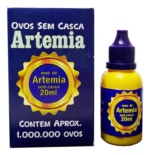 Maramar !!! Ovos De Artêmia S/ Casca 20ml