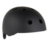 Casco Juvenil Bici C/luz Ajustable Skate Negro Stockrider